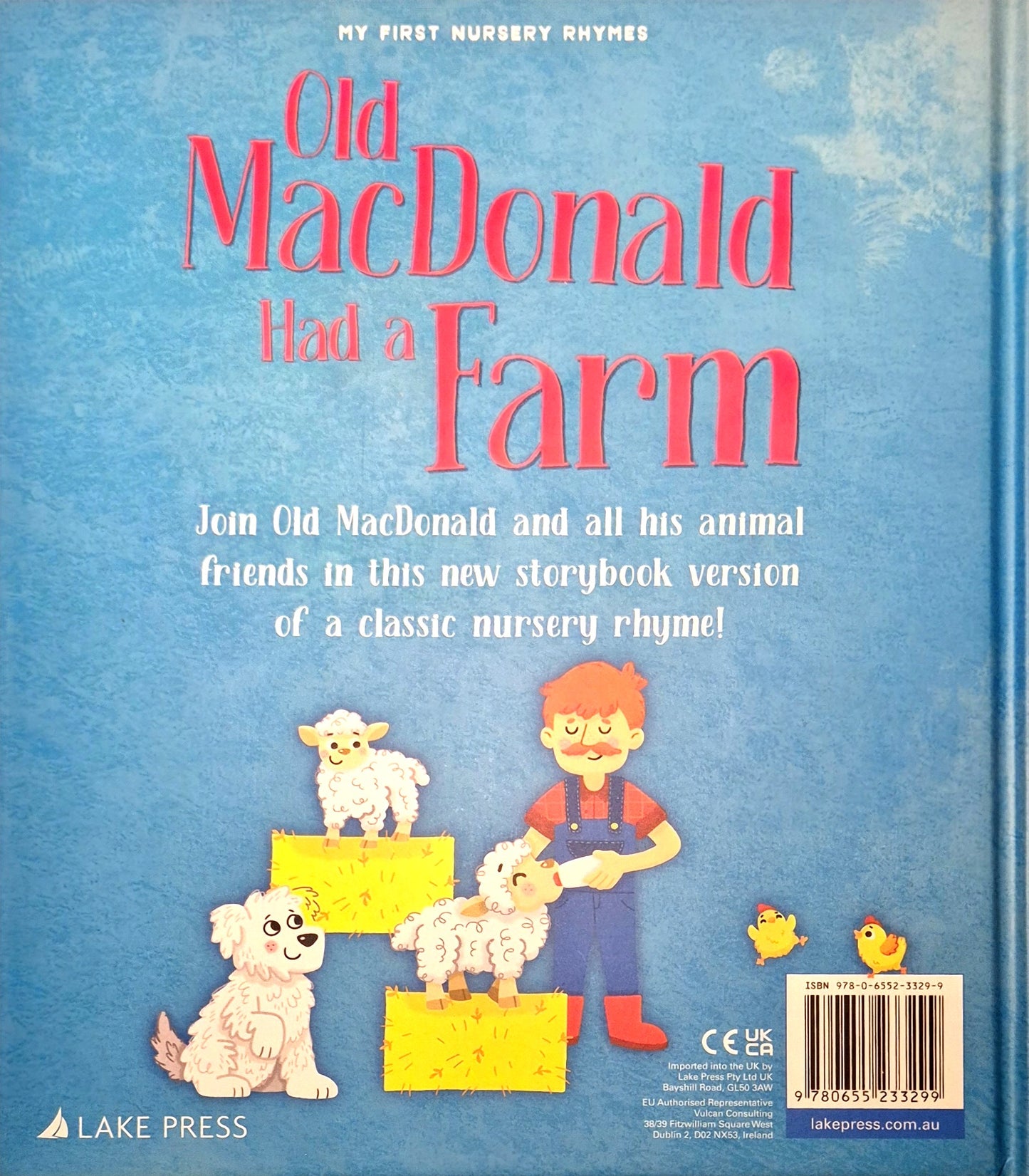 Nursery Rhyme Picture Book - Old MacDonald Had a Farm