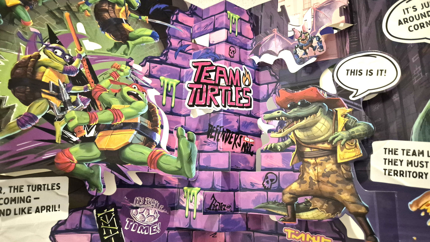 Nickelodeon Teenage Mutant Ninja Turtles Mutant Mayhem Pizza Power!