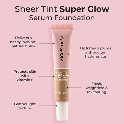 McoBeauty Sheer Tint Super Glow Serum Foundation 30ml
