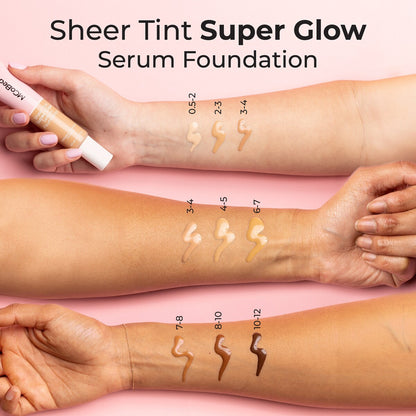McoBeauty Sheer Tint Super Glow Serum Foundation 30ml