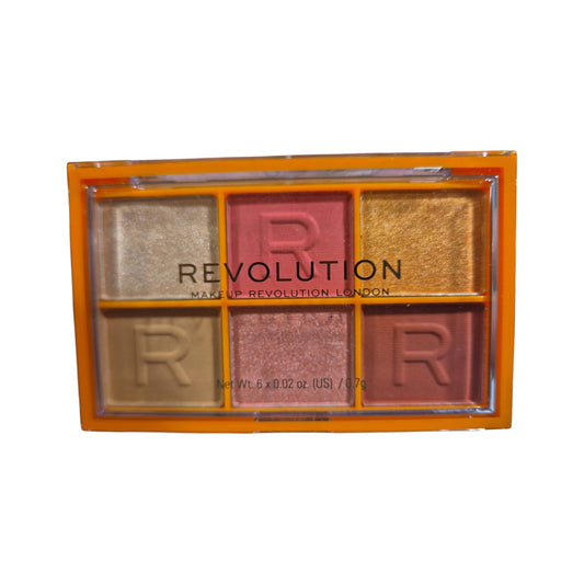 Revolution 0.7g Mini Color Reloaded Eye Shadow Palette I See You Orange