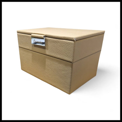 Cassandra's Mini 2 Tray Jewellery Box The Dylan Collection