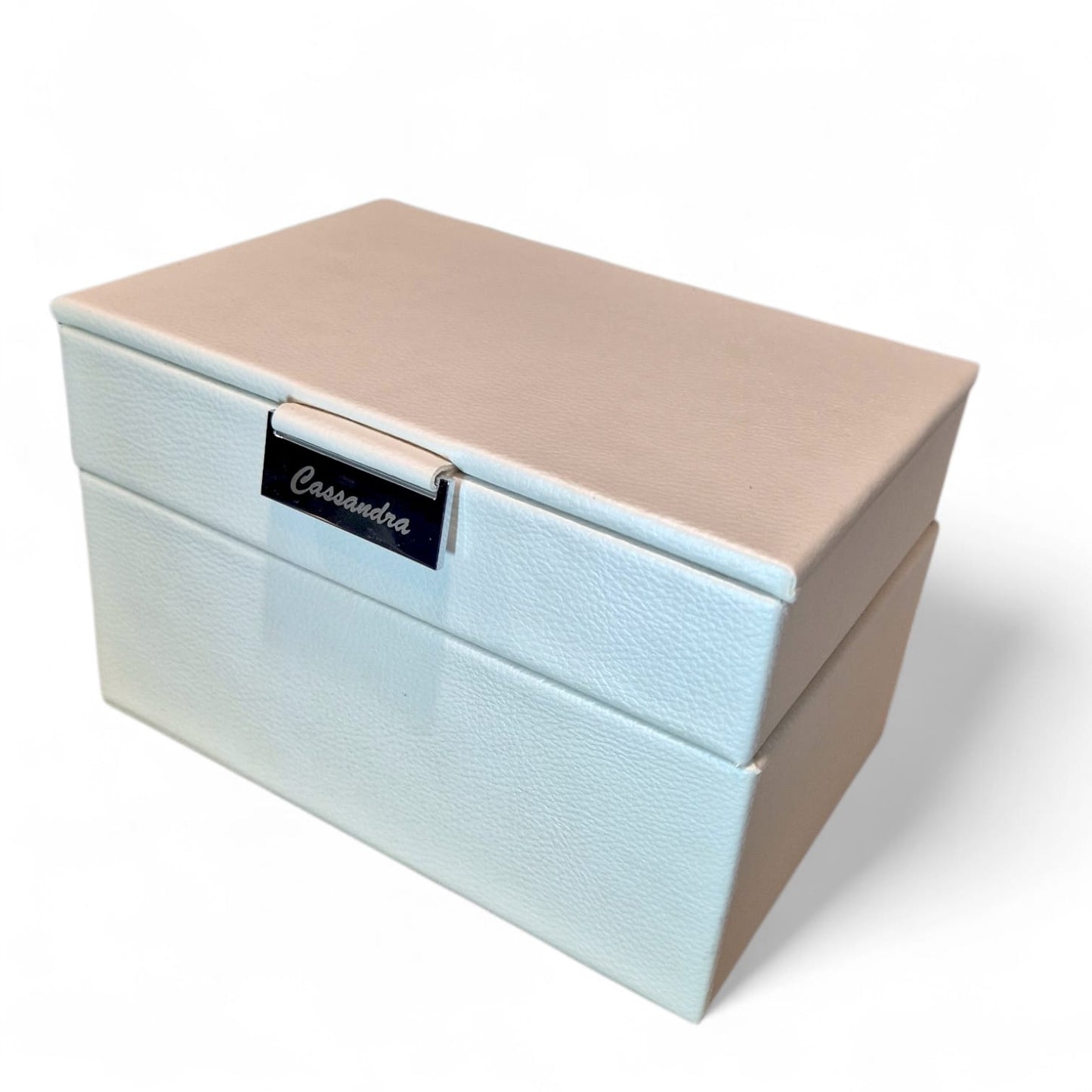 Cassandra's Mini 2 Tray Jewellery Box The Dylan Collection