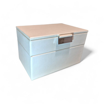 Cassandra's Mini 2 Tray Jewellery Box The Dylan Collection