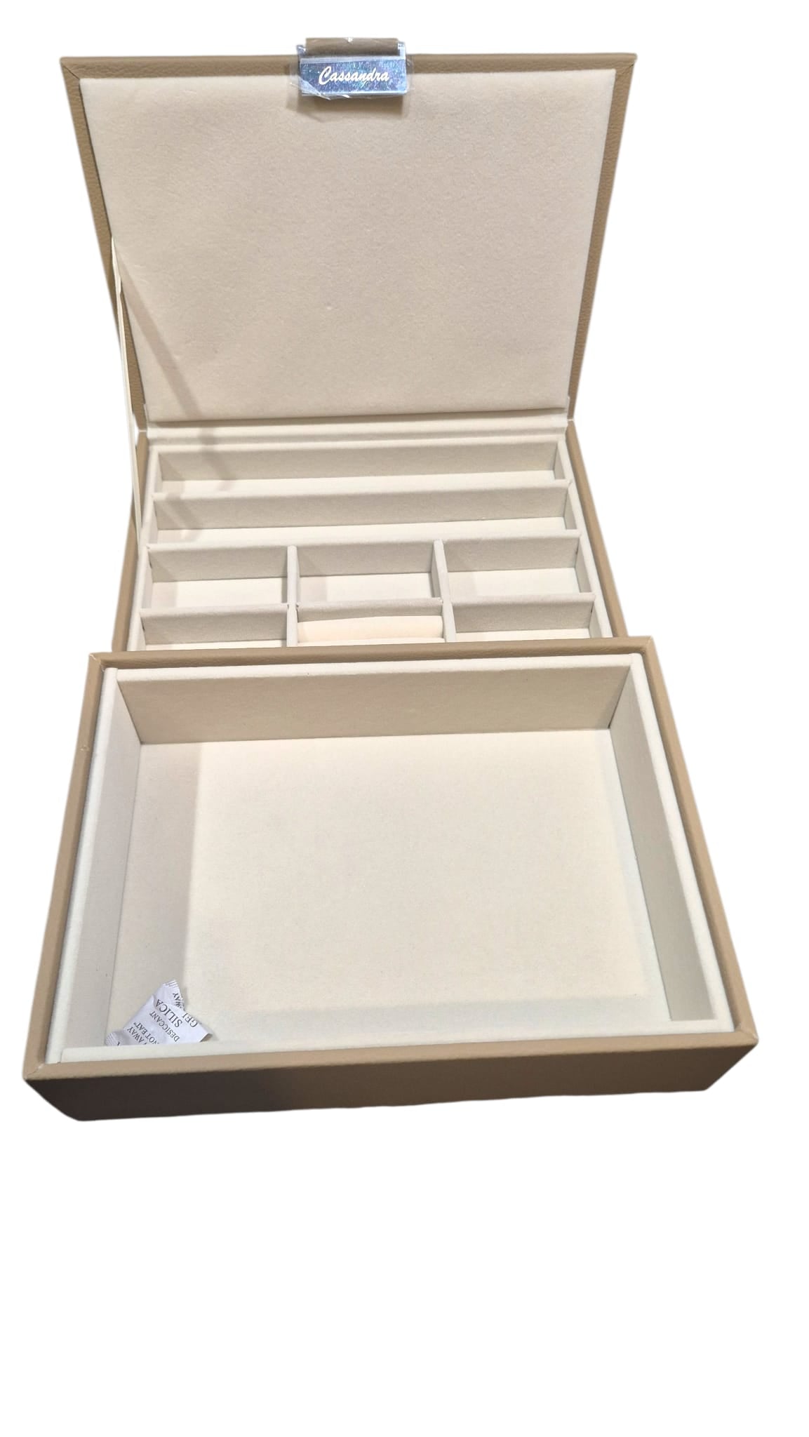 Cassandra's Medium 5 Tray Jewellery Box - The Indiana Collection