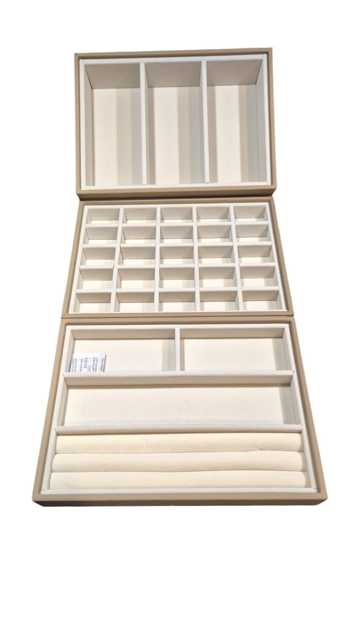 Cassandra's Medium 5 Tray Jewellery Box - The Indiana Collection
