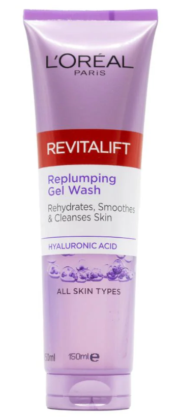 LOREAL 150mL REPLUMPING GEL WASH